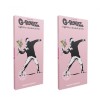 G-ROLLZ Banksy PINK King Size Papers, Tips, Tray & Poker