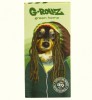 G-ROLLZ 'Reggae' ORGANIC GREEN King Size Papers, Tips, Tray & Poker