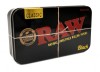 RAW BLACK Rolling Papers Printed Tobacco Tin