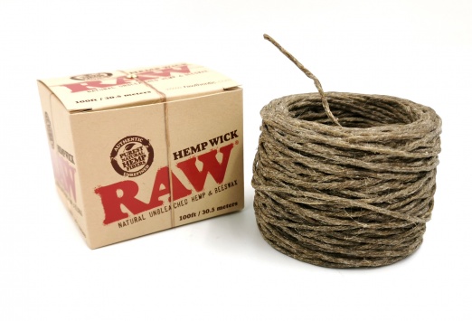 RAW Hemp Wick 30.5m / 100ft