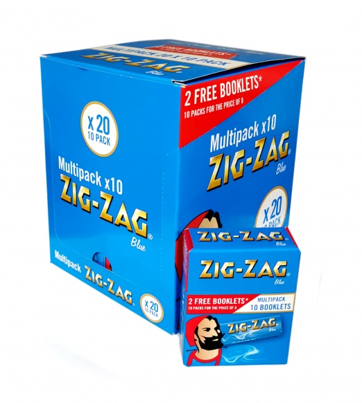 ZigZag Blue Regular Standard Size Rolling Papers S&R Tradelink Ltd