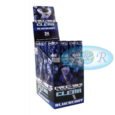 Cyclone Clear Blueberry Flavoured Pre Rolled Cones