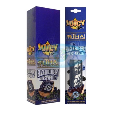Juicy Jays Black n Blueberry Thai Incense Sticks