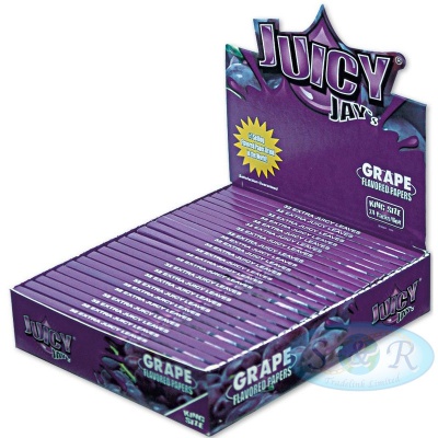 Juicy Jays Grape King Size Slim Flavoured Rolling Papers