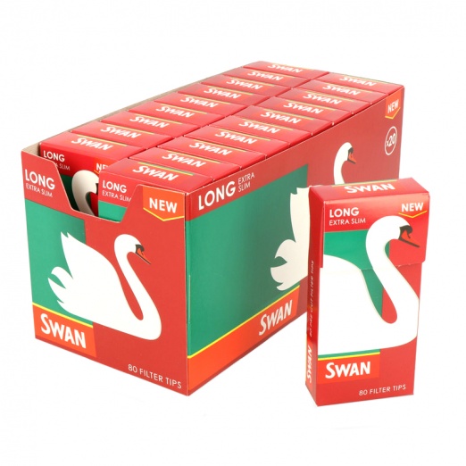 Swan Extra Slim LONG Filter Tips S&R Tradelink Ltd