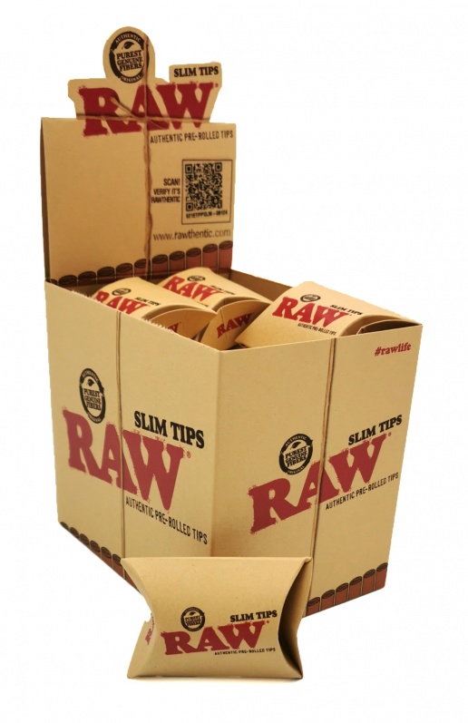 RAW PreRolled Slim Tips S&R Tradelink Ltd