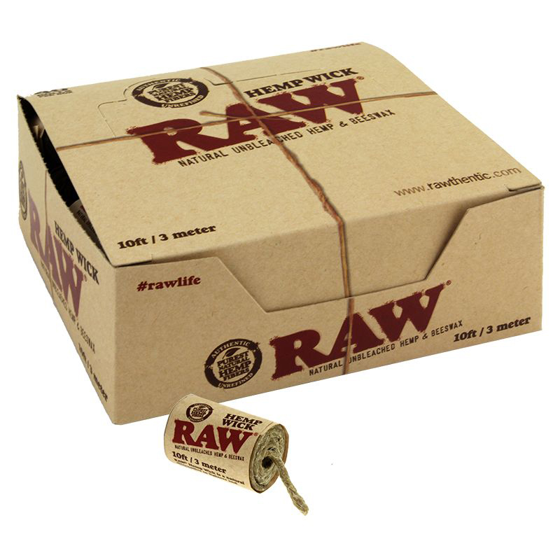 RAW HEMP WICK 10ft / 3m