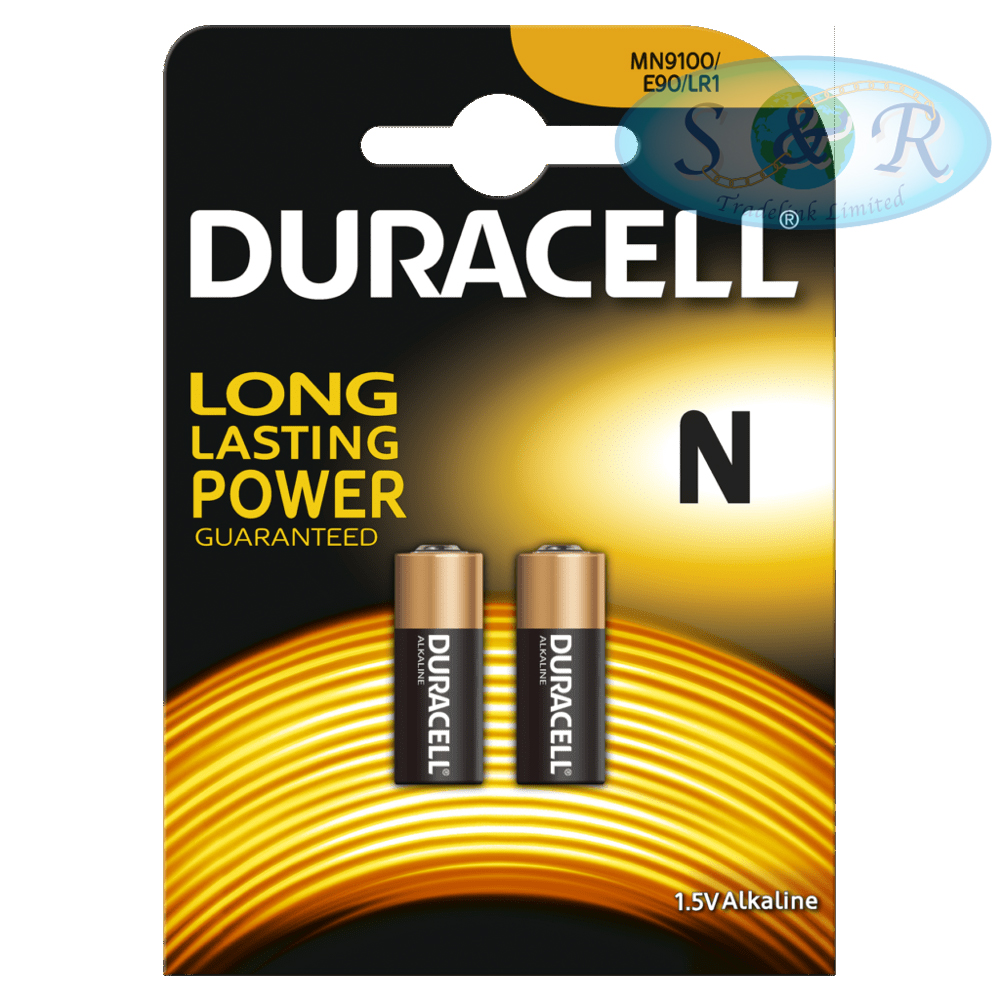 Duracell Speciality Batteries Size LR1 S&R Tradelink Ltd