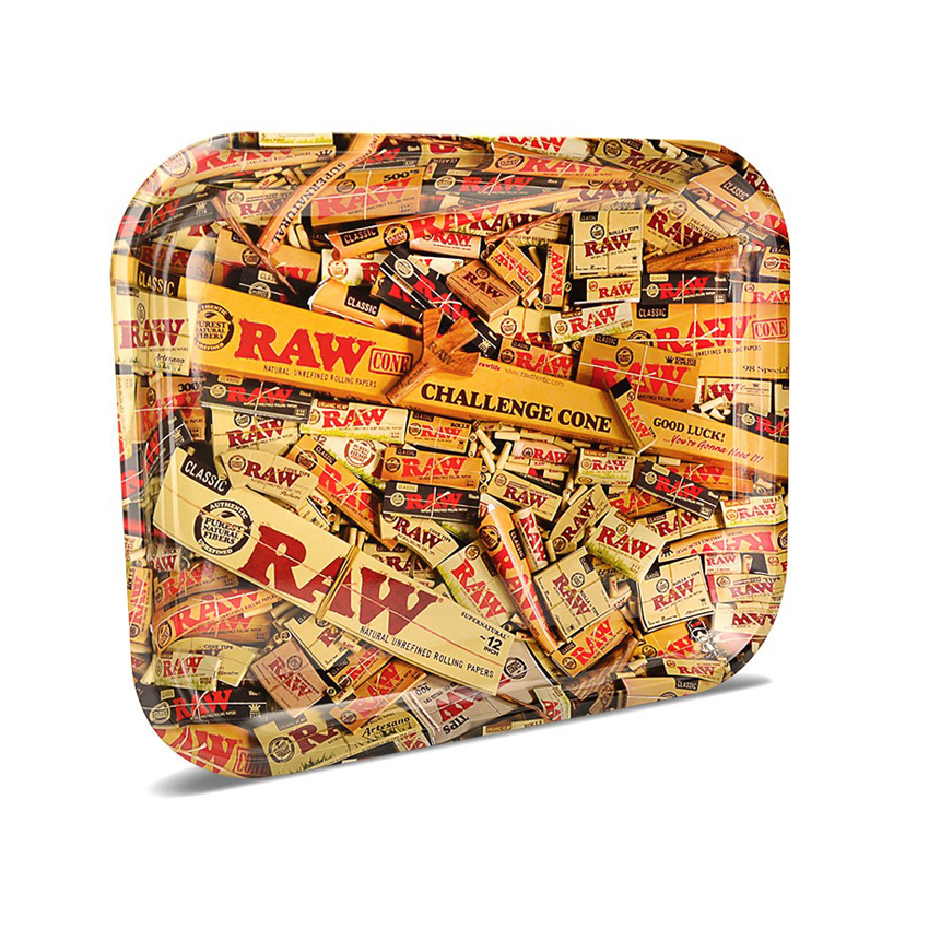 RAW OOPS Large Metal Rolling Tray S&R Tradelink Ltd