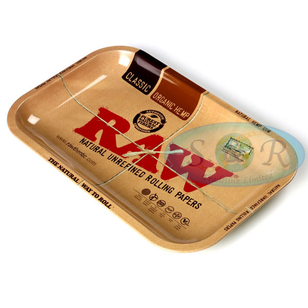 RAW Small Metal Rolling Tray S&R Tradelink Ltd