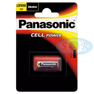 Panasonic Cell Power Alkaline Battery Size LRV08 12v