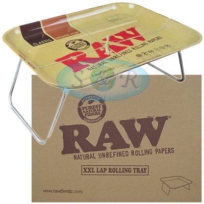 RAW XXL Lap Rolling Tray with Legs