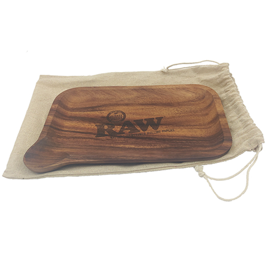 RAW Wooden Tray with Spout