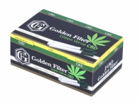 Golden Filter CBD MYO King Size Cigarette Filter Tubes - 100 Per Box