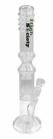 46cm High Society Glass Percolator Waterpipe Bong