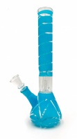 12 inch Percolator Glass Waterpipe Bong - Assorted Designs
