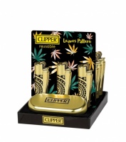 Clipper Deluxe Gold Leaves Pattern - 12s