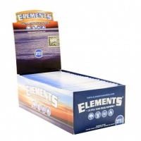 Elements Single Wide Rolling Papers - 50 Per Box