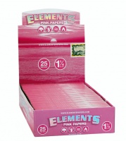 ELEMENT PINK 1 1/4 PAPERS 25'S