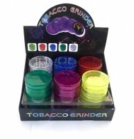 Acrylic 5-Pt Grinder Various Colours Box Of 12