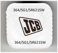 JCB 364 Silver Oxide Watch Cell Battery