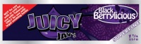 Juicy Jays SUPERFINE Black Berrylicious 1 1/4 Size Flavoured Rolling Papers