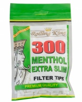Rolling King Menthol Extra Slim Filter Tips