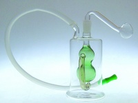 12cm Flexible Hose Mouthpiece Boxed Glass Waterpipe