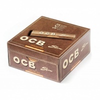 OCB Virgin Unbleached King Size Slim Rolling Papers