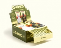 G-ROLLZ 'Diamonds' ORGANIC HEMP King Size Papers, Tips, Tray & Poker