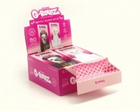 G-ROLLZ 'Mexican' PINK King Size Papers, Tips, Tray & Poker