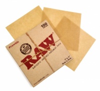 RAW Parchment Paper Squares - 100 Per Box - 8cm x 8cm