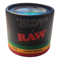 RAW LARGE RASTA HAMMER CRAFT GRINDER