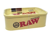 RAW MUNCHIES TIN WITH ROLLING TRAY