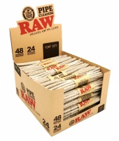 RAW Hemp Soft Pipe Cleaners  - 24 per Bundle