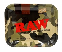 RAW Camo Medium Metal Rolling Tray