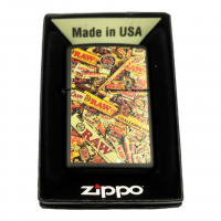 RAW ZIPPO MIX PAPERS  FULL PRINT