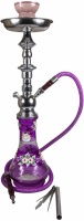 45cm Single Pipe Purple Shisha Hookah Pipe