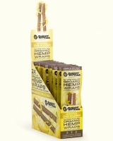 G-ROLLZ 2-Pack Pre-rolled Hemp Wraps - BANANA - 15 Per Box