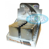 Cigarette Case Box Engraved Floral Design