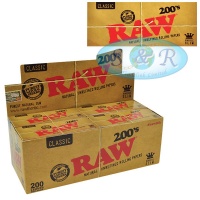RAW Classic 200s King Size Slim Rolling Papers