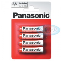 Panasonic Zinc Power Batteries Size AA