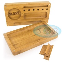 Raw Backflip Bamboo Wooden Rolling Filling Tray