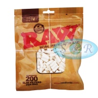 RAW Slim 6mm Cotton Filter Tips