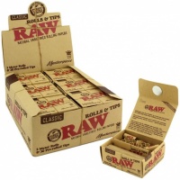 RAW Masterpiece Rolls + 30 Pre rolled tips