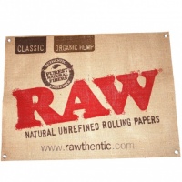 RAW Canvas Sign