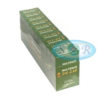 Zig-Zag Green Regular Multipack Rolling Papers