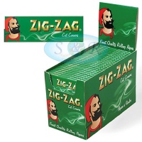 Zig-Zag Green Regular Single Wide Rolling Papers