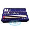 K Two Long Stem Candle Matches