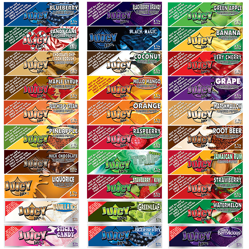 Wholesale Juicy Jays Flavoured Rolling Papers | S&R Tradelink Ltd